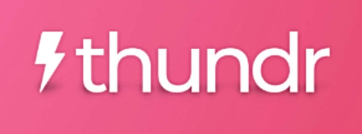 thundr dating app logo thundr dating app logo
