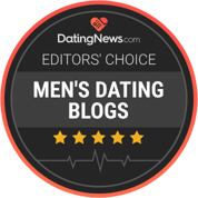 men's dating blog badge