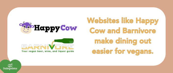 Happy Cow and Barnivore make eating vegan easier Happy Cow and Barnivore make eating vegan easier