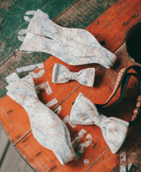 Custom map bow ties Custom map bow ties