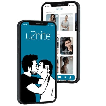 u2nite dating app homepage