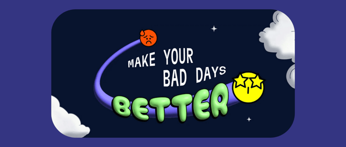 Aavia app makes your bad days better