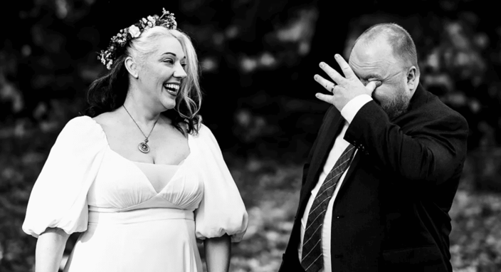 bride and groom sharing a special moment bride and groom sharing a special moment