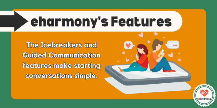 eharmony conversation features
