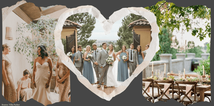 villa parker couples weddings