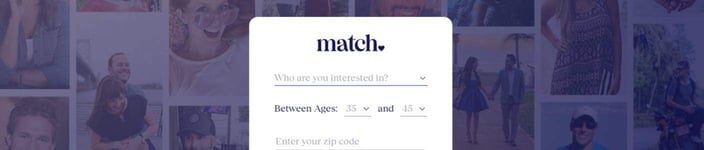 Match.com screenshot