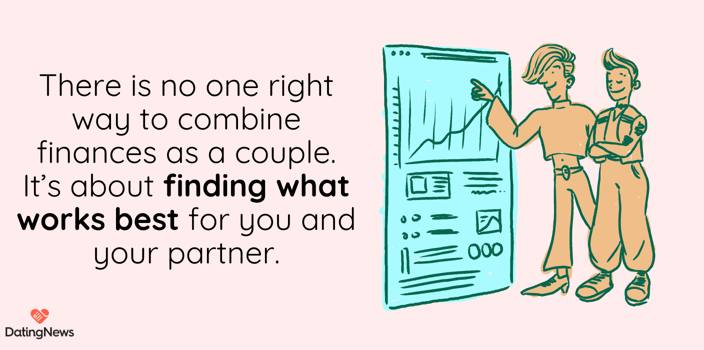 no one right way to combine finances no one right way to combine finances
