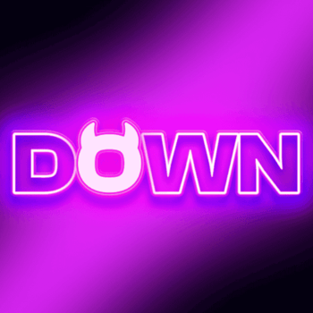 down