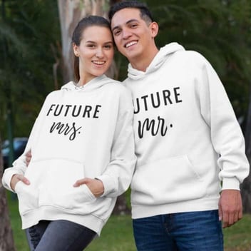 Future Mrs. and Future Mr. 4Lovebirds sweatshirts