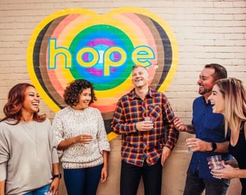 Denver's Cupid happy group hope heart