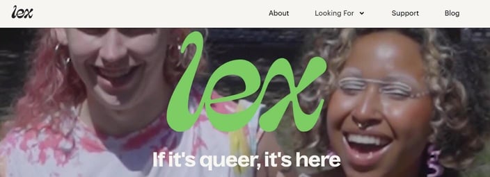 Lex homepage