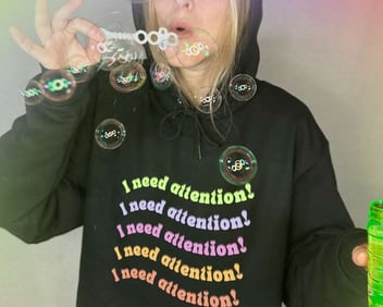 Official app merch shirt I Need Attention Official app merch shirt I Need Attention