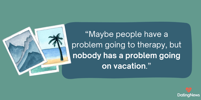 therapy and vacation