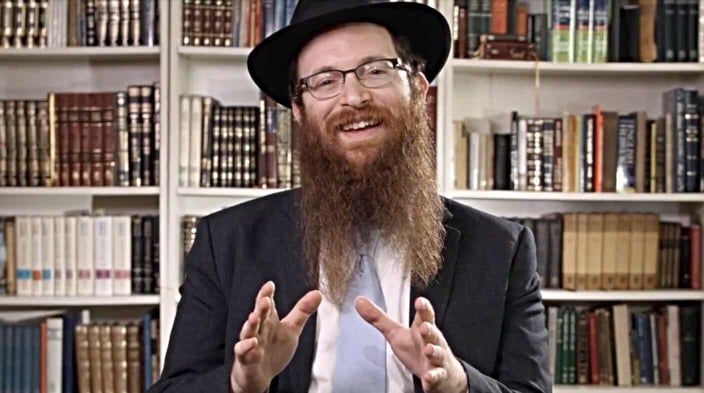 Rabbi Bernath video screenshot from his website Rabbi Bernath video screenshot from his website