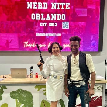 Nerd Nite Star Wars costume Nerd Nite Star Wars costume