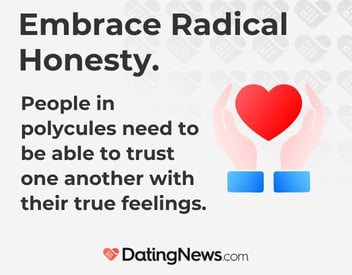 Embrace radical honesty. Embrace radical honesty.