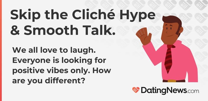 Skip the Cliché Hype & Smooth Talk. Skip the Cliché Hype & Smooth Talk.