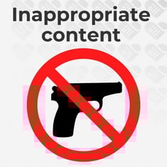 inappropriate content