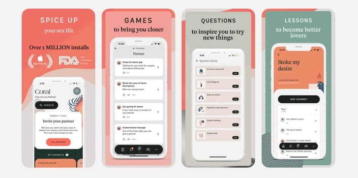 coral app features coral app features