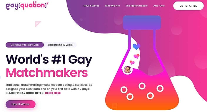 Gayquation.com homepage Gayquation.com homepage