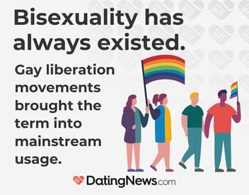 bisexuality has always existed. gay liberation movements brought the term into mainstream usage. bisexuality has always existed. gay liberation movements brought the term into mainstream usage.