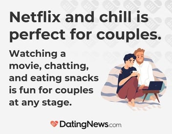 netflix and chill is perfect for couples. watching a movie, chatting, and eating snacks is fun for couples at any stage. netflix and chill is perfect for couples. watching a movie, chatting, and eating snacks is fun for couples at any stage.