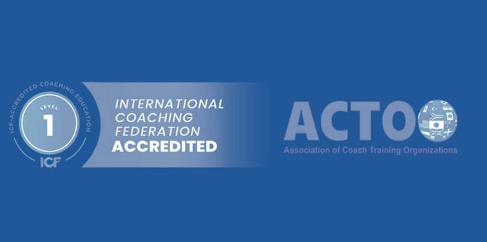 International Coaching Federation Accreditation badge International Coaching Federation Accreditation badge