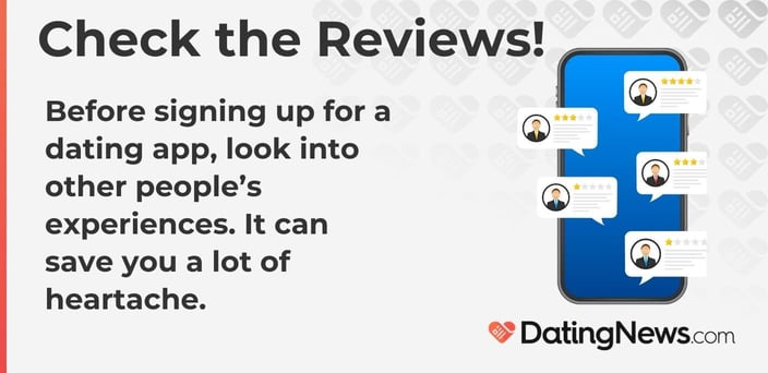 Before signing up for a dating app, look into other peoples experiences. It can save you a lot of heartache. Before signing up for a dating app, look into other peoples experiences. It can save you a lot of heartache.