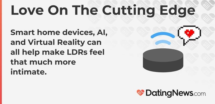 Smart home devices, AI, and Virtual Reality can all help make LDRs feel that much more intimate. Smart home devices, AI, and Virtual Reality can all help make LDRs feel that much more intimate.