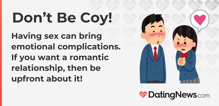 If you want a romantic relationship, then be upfront about it. If you want a romantic relationship, then be upfront about it.