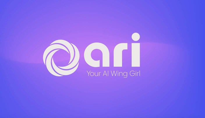 Ari the AI Wing Girl logo from VIDA Select Ari the AI Wing Girl logo from VIDA Select