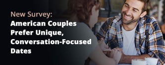 New Survey: American Couples Prefer Unique, Conversation-Focused Dates