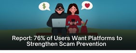 Report: 76% of Users Want Platforms to Strengthen Scam Prevention 