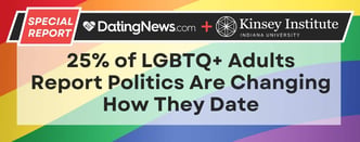 1 in 4 LGBTQ+ Singles Say the Political Climate Is Reshaping Their Dating Lives
