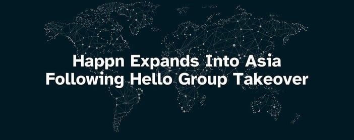 Happn Charts Bold Expansion Into Asia Following Hello Group Takeover