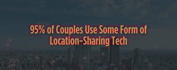 95% of Couples Use Some Form of Location-Sharing Tech