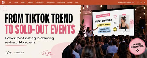From TikTok Trend to Global Movement, PowerPoint Dating Events Are Drawing Crowds