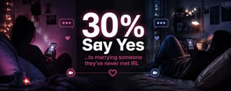 Why 30% Say They’d Marry Someone They’ve Never Met Face-to-Face
