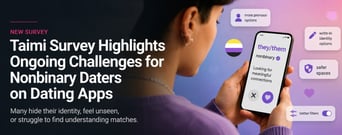 Survey: More Than Half of Nonbinary Daters Hide Their Gender Identity on Dating Apps