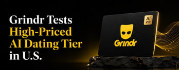 Grindr Tests High-Priced AI Dating Tier in U.S.