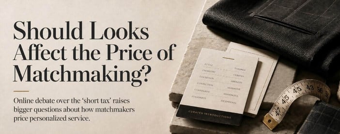 The Short Tax Debate Should Some Matchmaking Clients Pay More