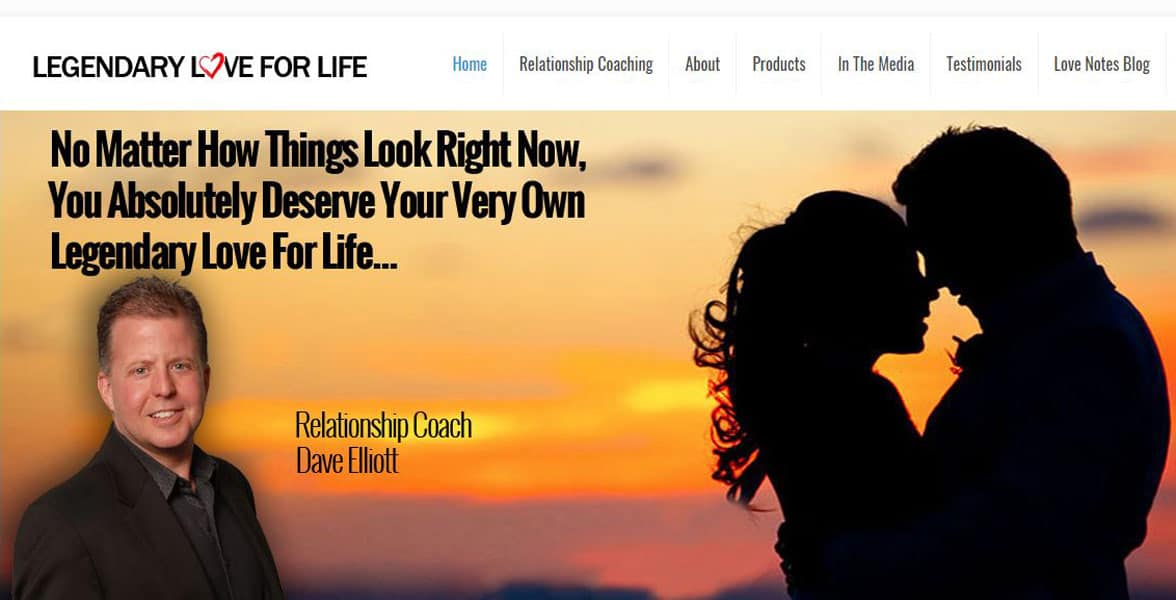 Screenshot from the Legendary Love for Life website Screenshot from the Legendary Love for Life website