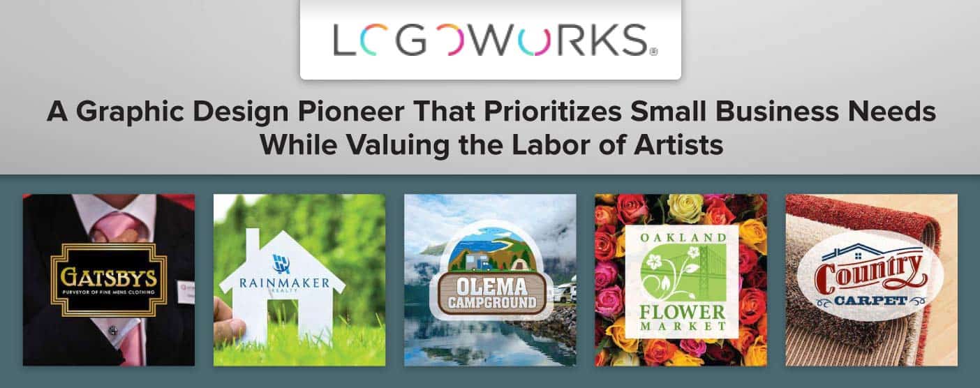 Logoworks: A Graphic Design Pioneer That Prioritizes Small Business Needs While Valuing the Labor of Artists Logoworks: A Graphic Design Pioneer That Prioritizes Small Business Needs While Valuing the Labor of Artists