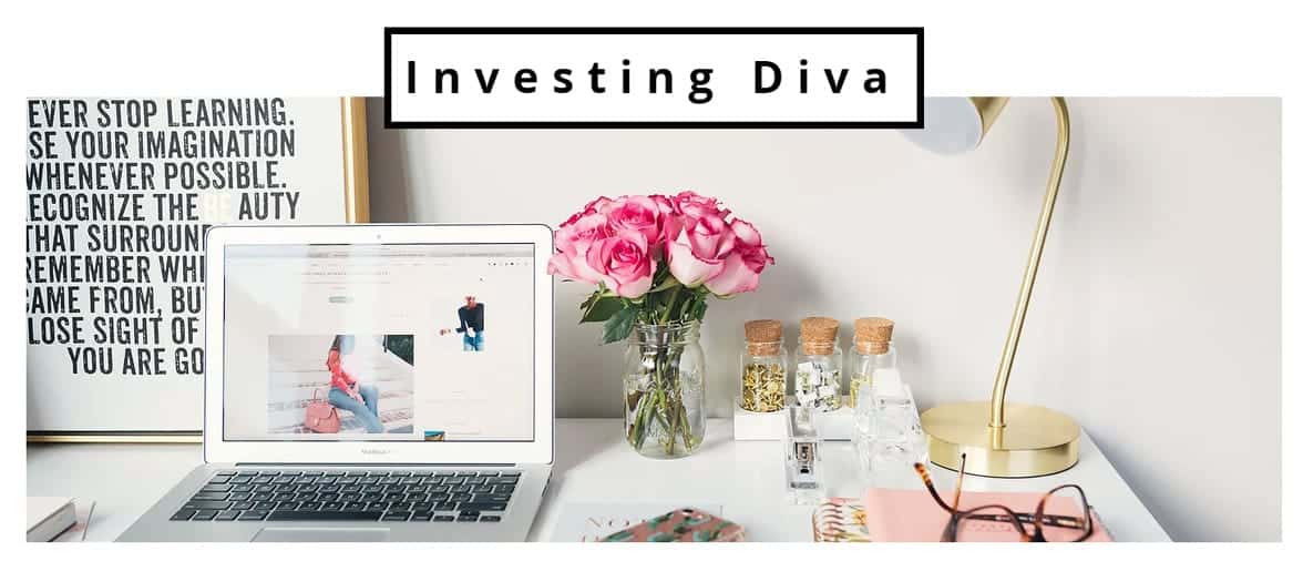 Screenshot of Investing Diva homepage Screenshot of Investing Diva homepage