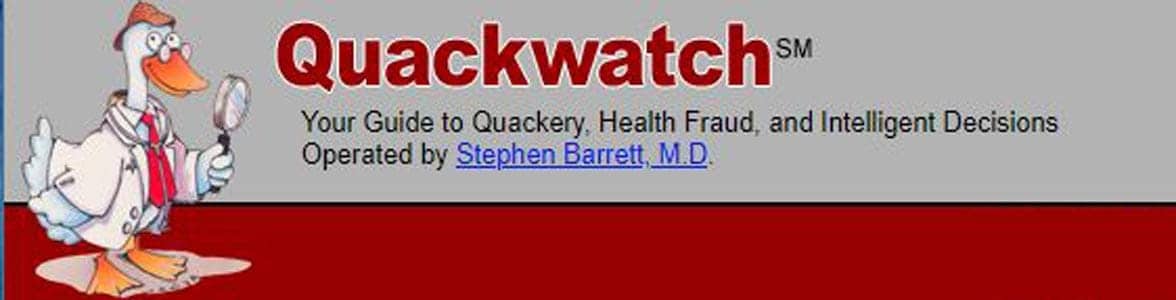 The Quackwatch logo The Quackwatch logo