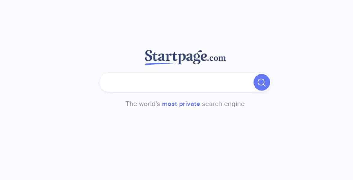 Screenshot of Startpage.com Screenshot of Startpage.com
