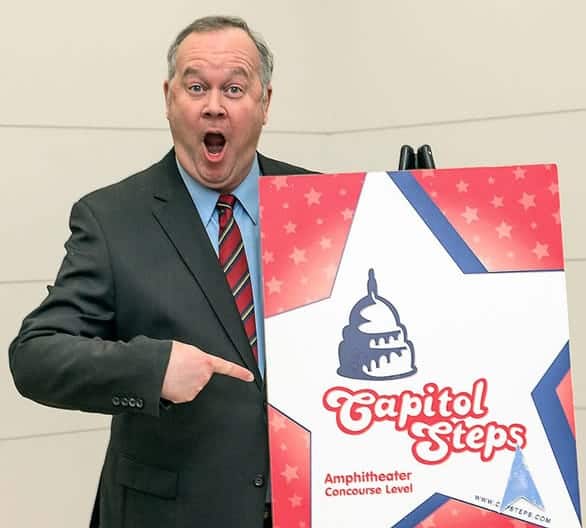 Photo of Capitol Steps member and Manager Mark Eaton Photo of Capitol Steps member and Manager Mark Eaton