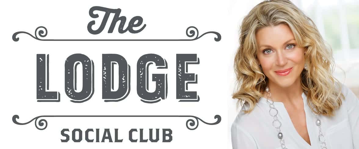 The Lodge Social Club logo and Founder Kailen Rosenberg The Lodge Social Club logo and Founder Kailen Rosenberg