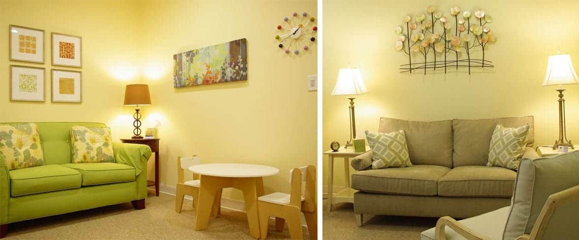 Collage of photos of Dr. Orenstein's offices Collage of photos of Dr. Orenstein's offices