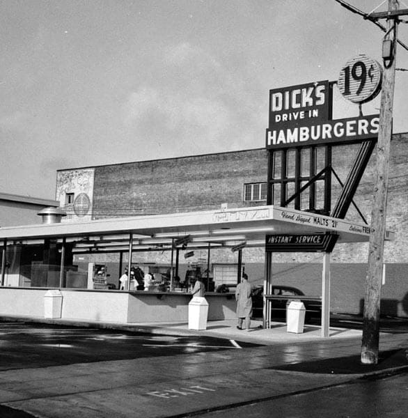 Photo of the original Dick's Drive In Photo of the original Dick's Drive In